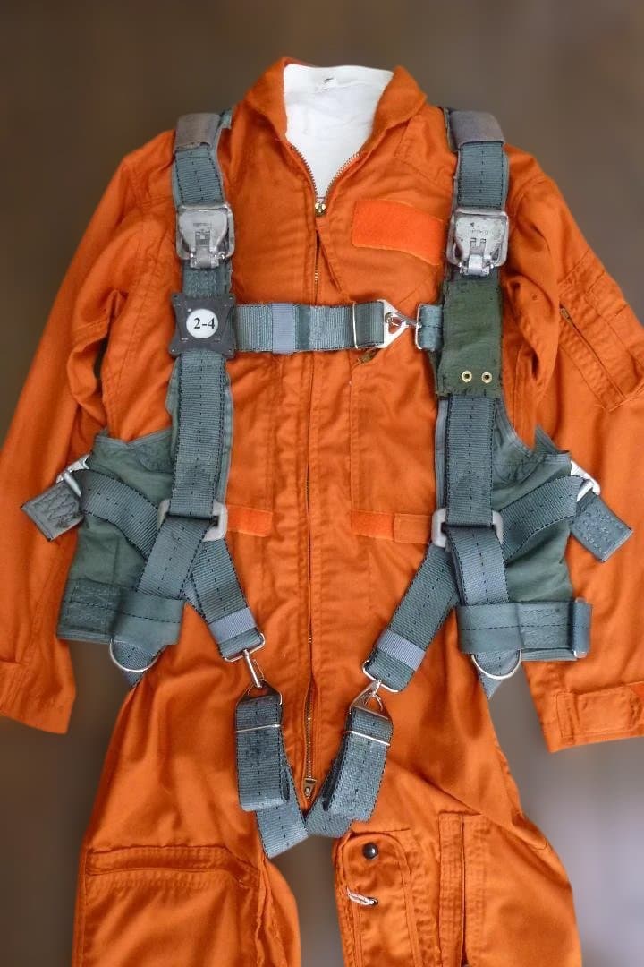 米軍実物 フライト装備 USAF空軍 落下傘トルソーハーネス パラシュートUSN