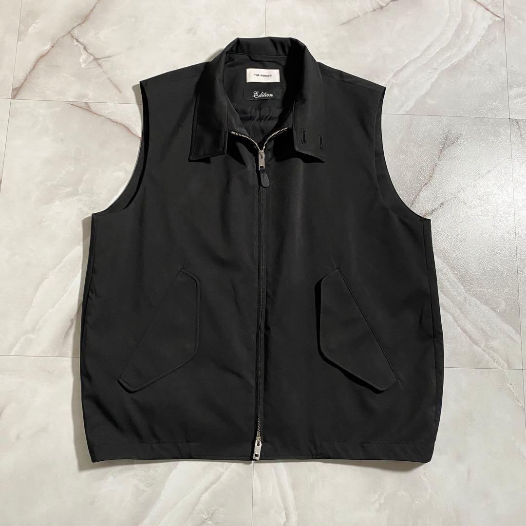 A18336 美品 ザリラクス×エディション別注 24ss テックベスト 黒48