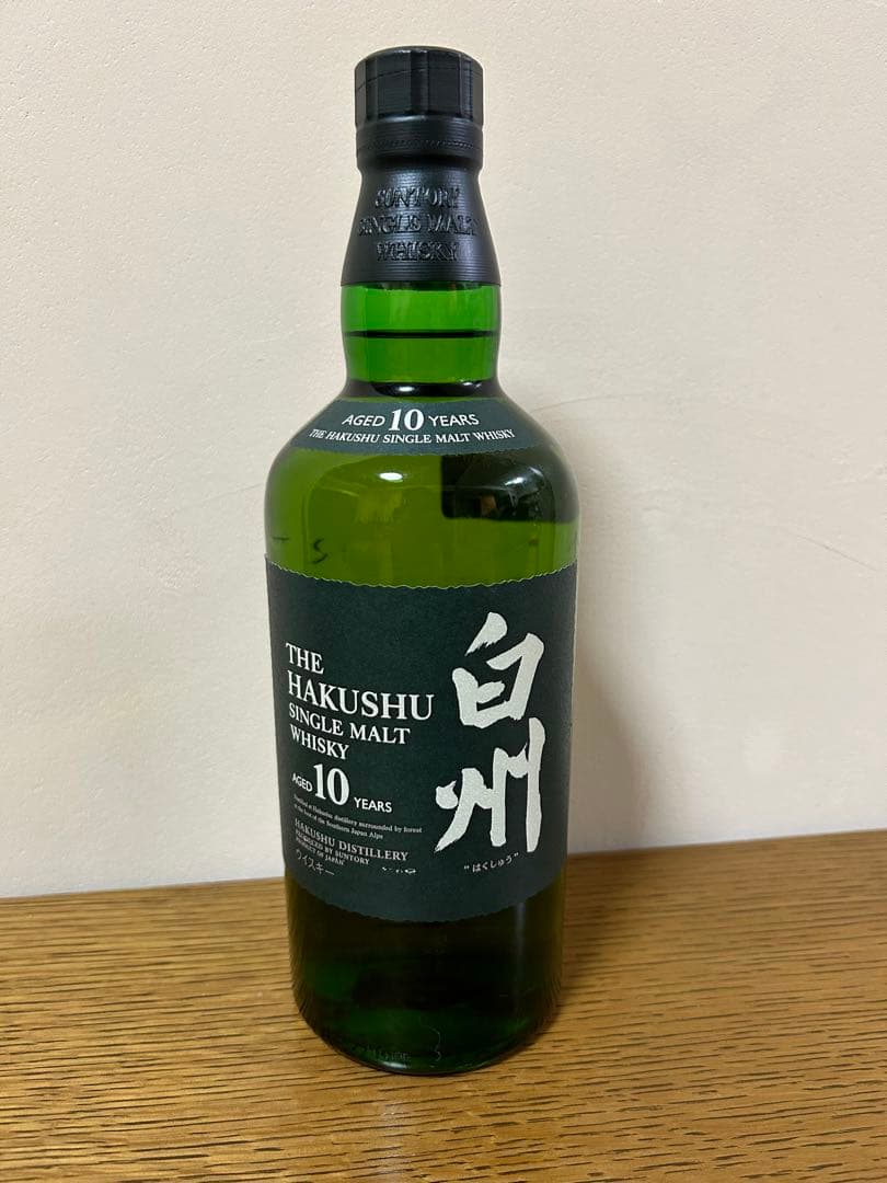 サントリーシングルモルトウイスキー白州 10年