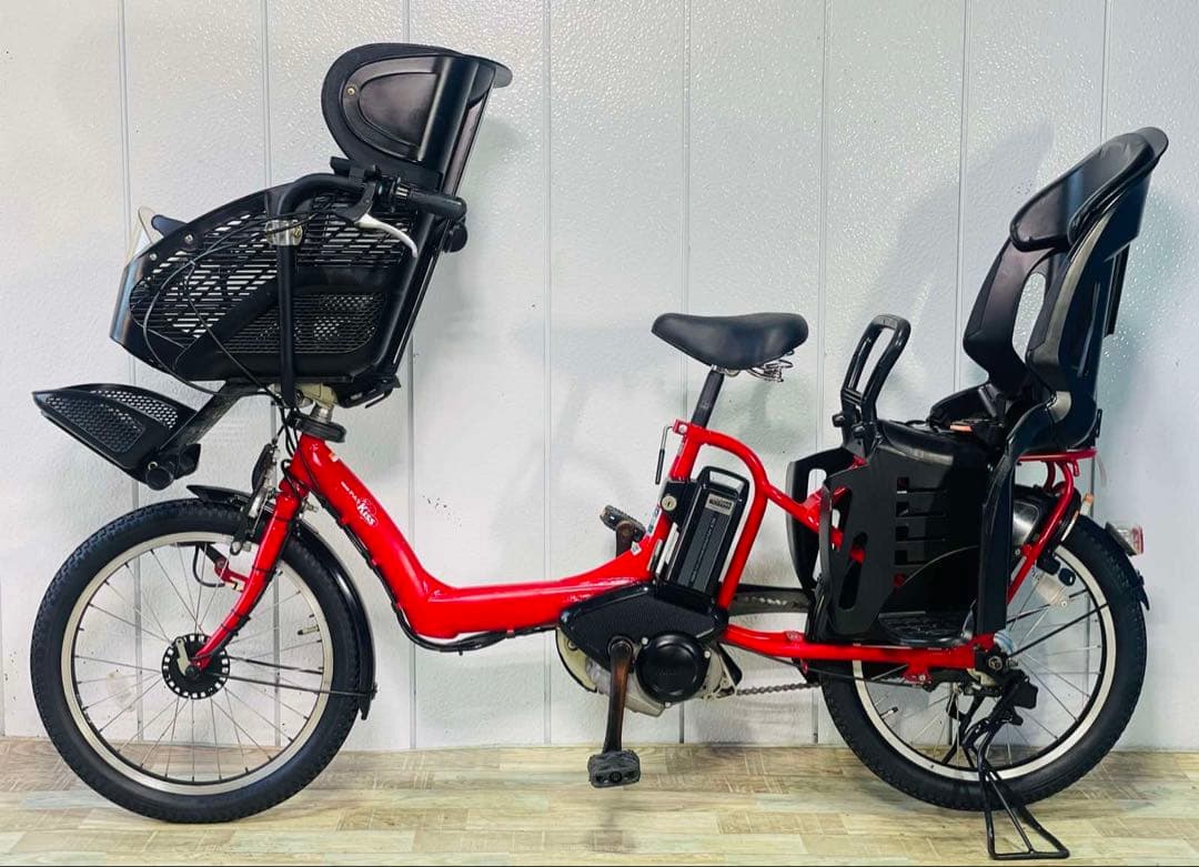 3007ヤマハ8.7アンペア3人乗り対応20インチ子供乗せ　電動アシスト自転車