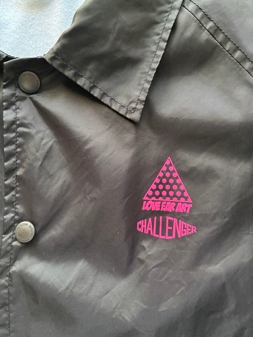 CHALLENGER x Love ear art コーチジャケット