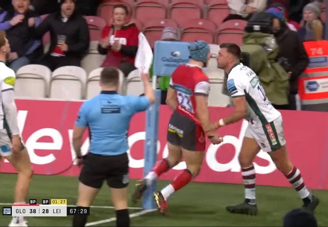 プレミアシップ ラグビー ポラード実使用 両面直筆サイン入りジャージ