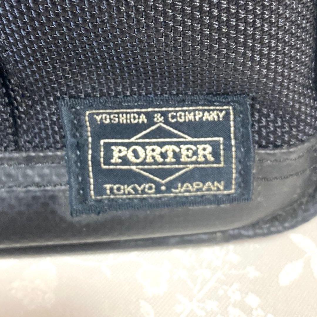 めーぢん【美品】PORTER HEAT ウエストバッグ ブラック