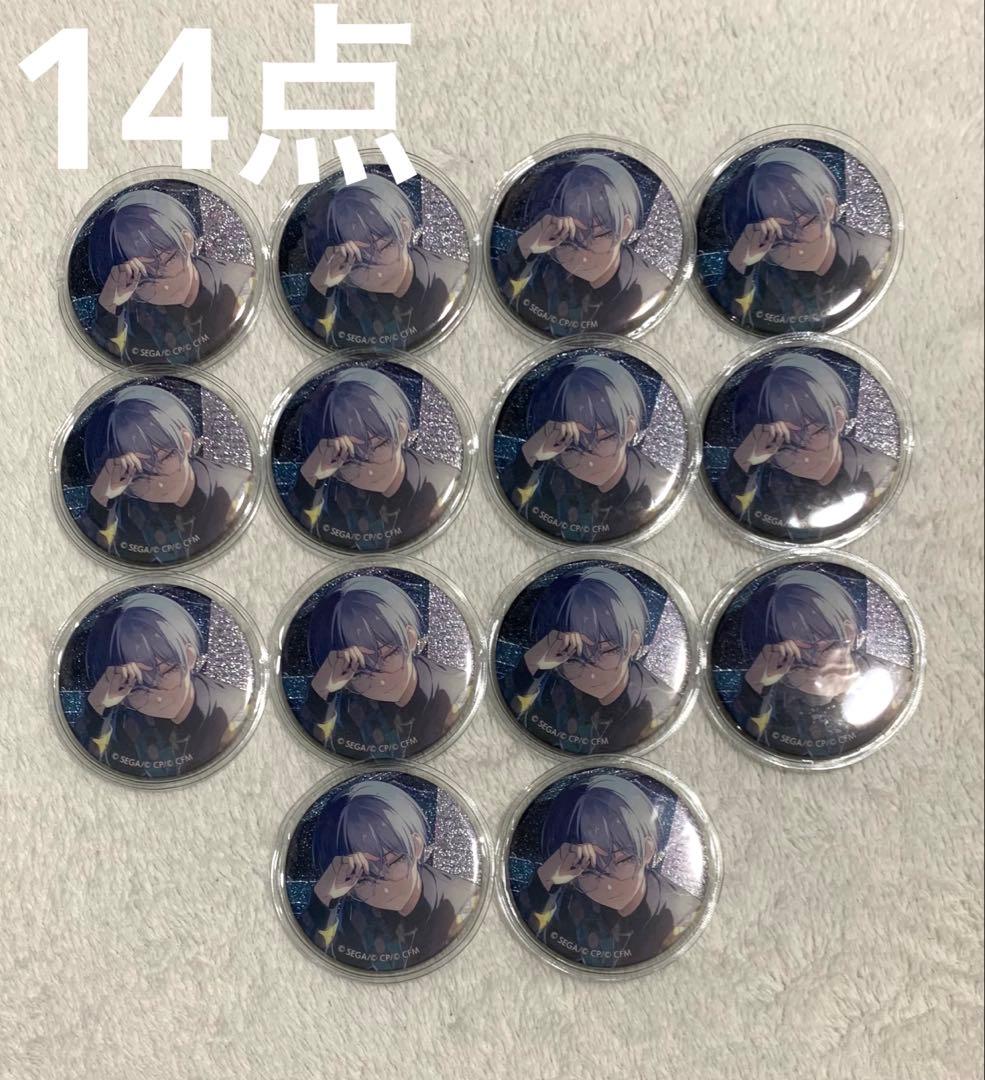 プロセカ 青柳冬弥 缶バッジ グリ缶 42A blender