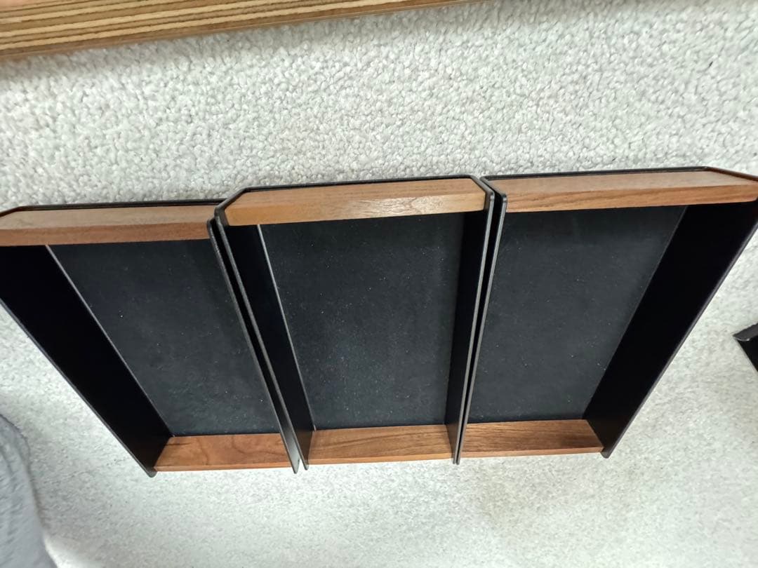 Balolo デスクシェルフ　＋　純正ラージトレイ　＋　amesoba トレイ