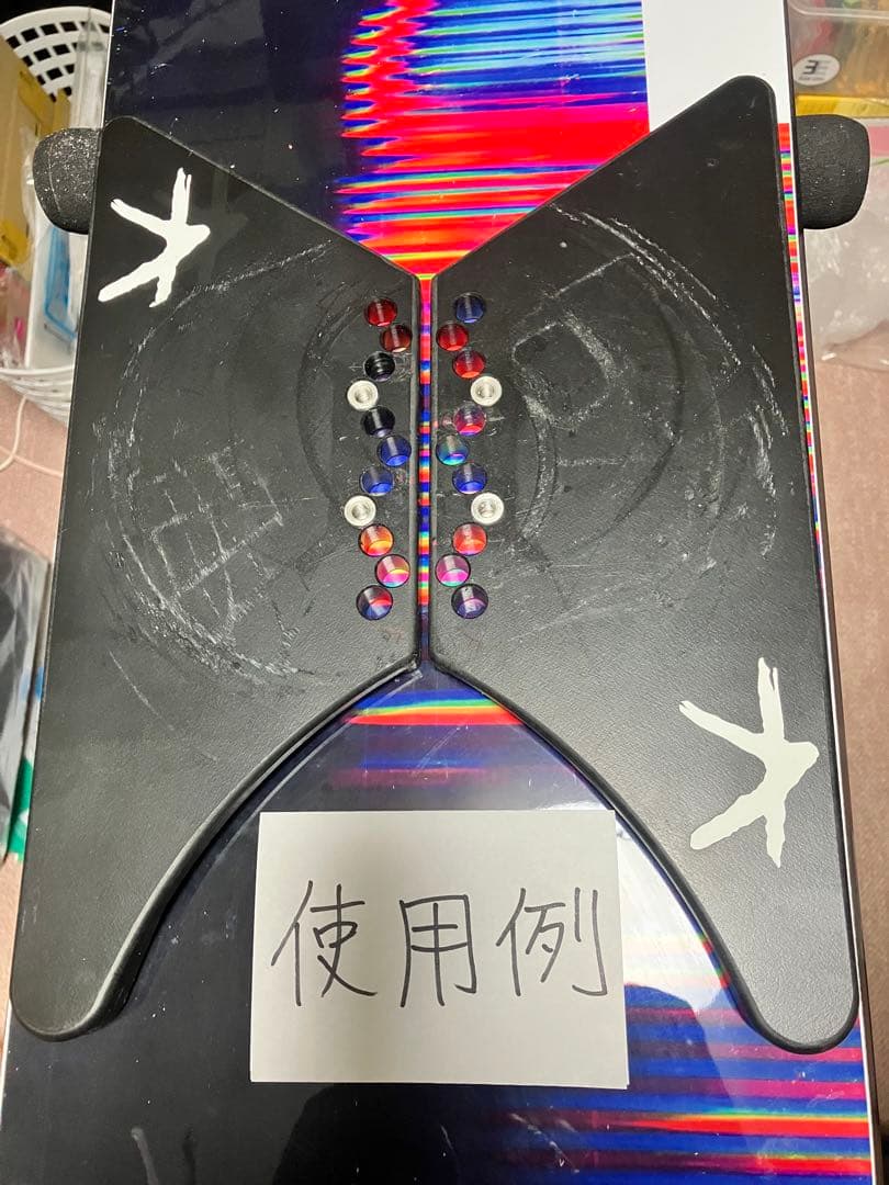 【KESSLER ケスラー】フリースタイル用プレートセット　ボルト付No111