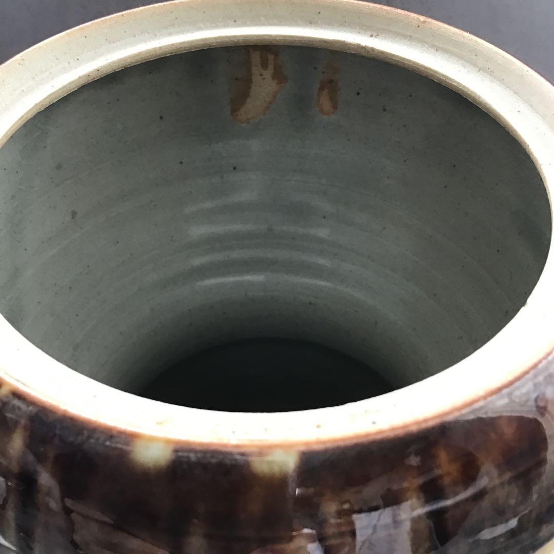 茶道具　水指　簞瓢水指　翠峯作　共箱　S689MS