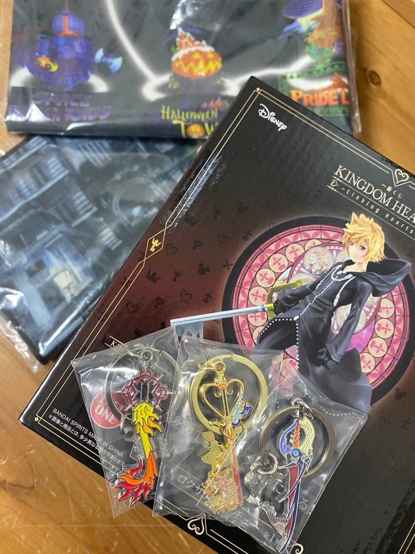 キングダムハーツ 一番くじ　ラストワン賞　ロクサス　スタチュー　＋Ｇ.E賞