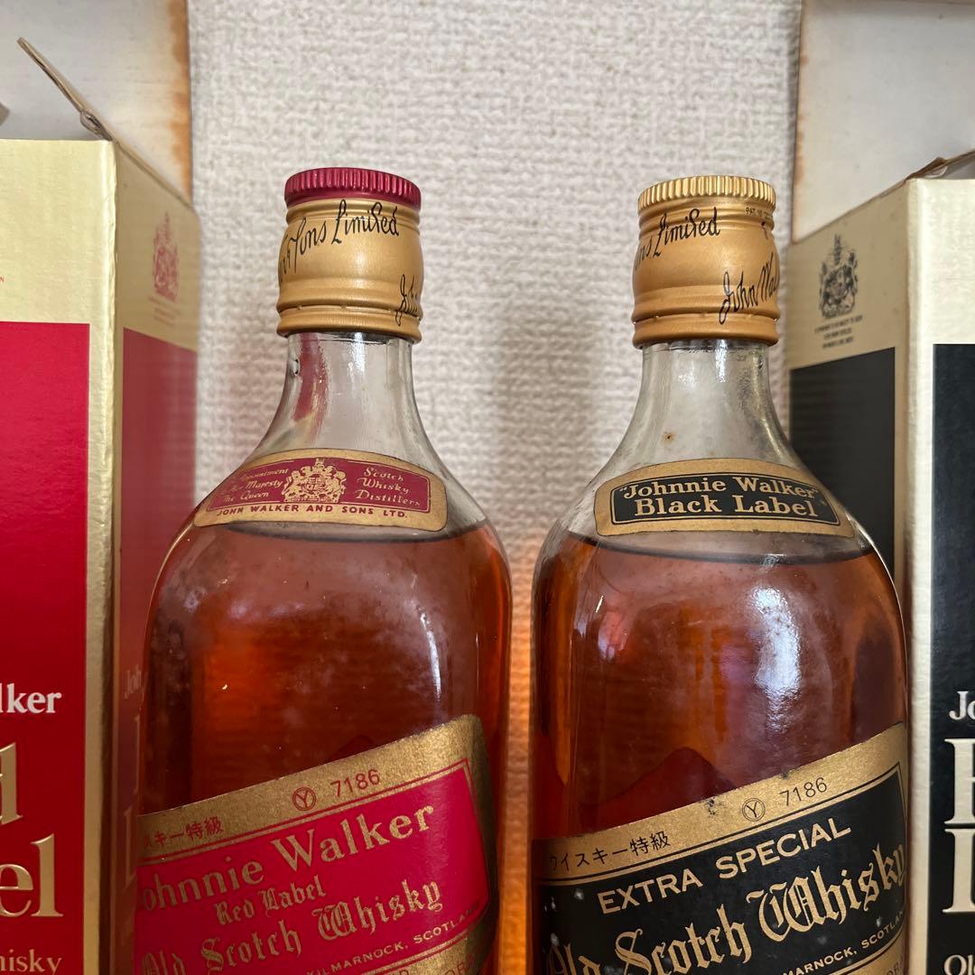 ジョニーウォーカー　ブラック　レッド　古酒　760