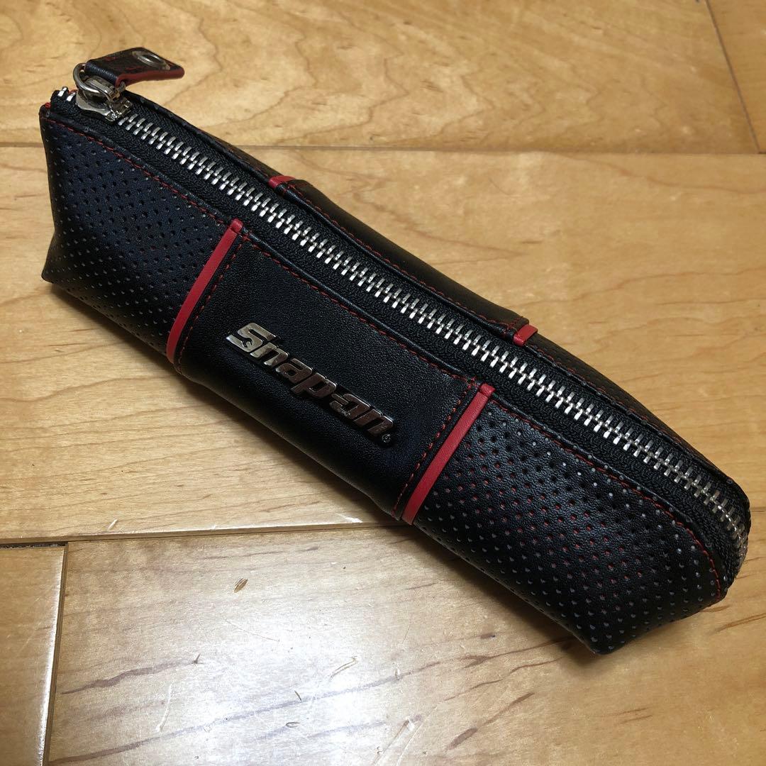 スナップオン　レザー　ペンケース　筆箱　未使用　限定　レア