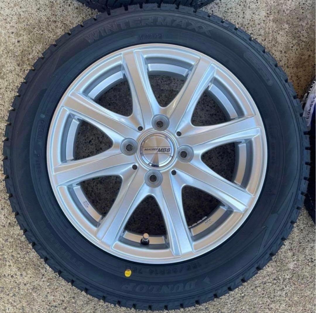 新品セット　155/65R14 ワゴンR ムーヴ　タント　N-BOX