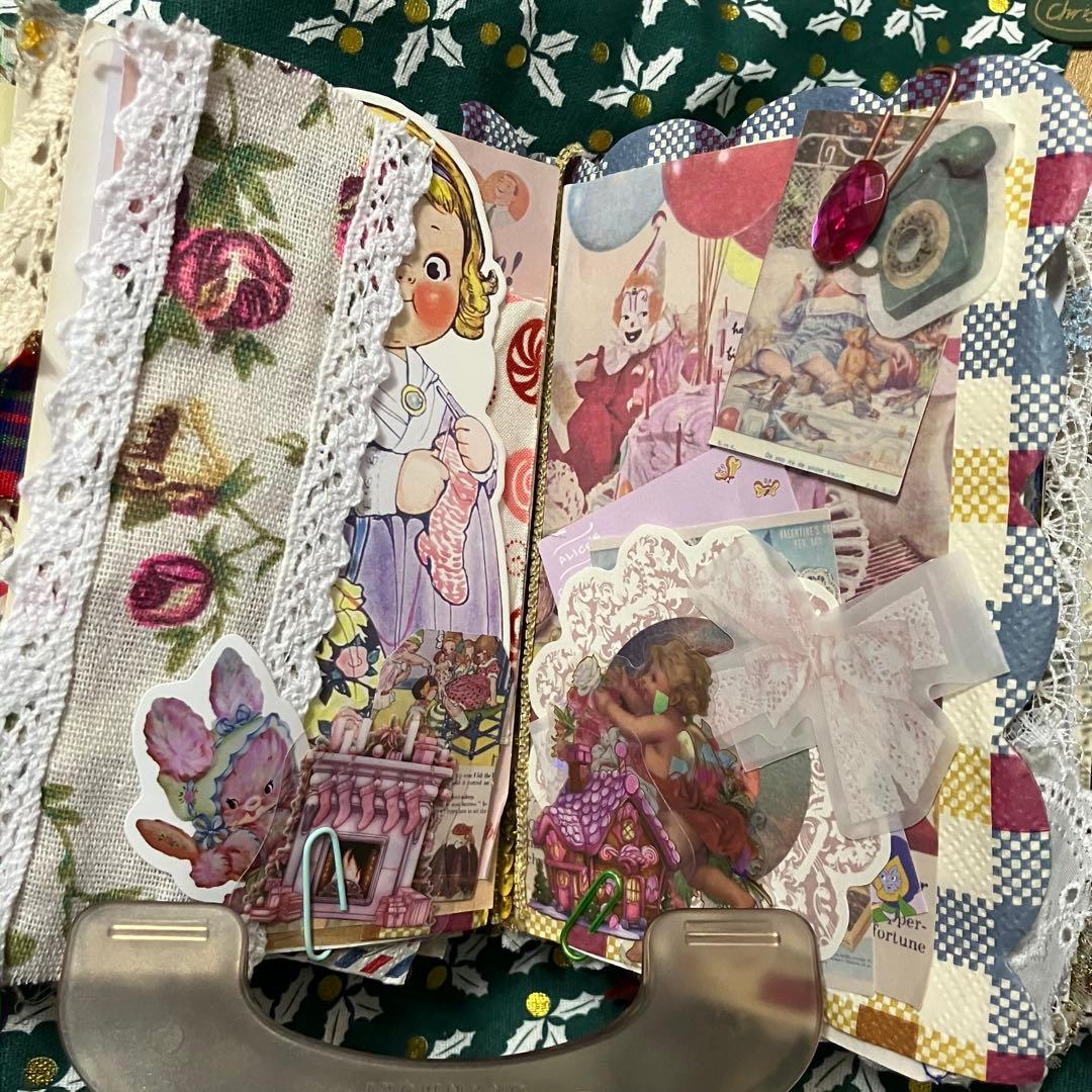 ジャンクジャーナル雑記帳 クリスマス トマトガール 妖精 ヴィクトリア