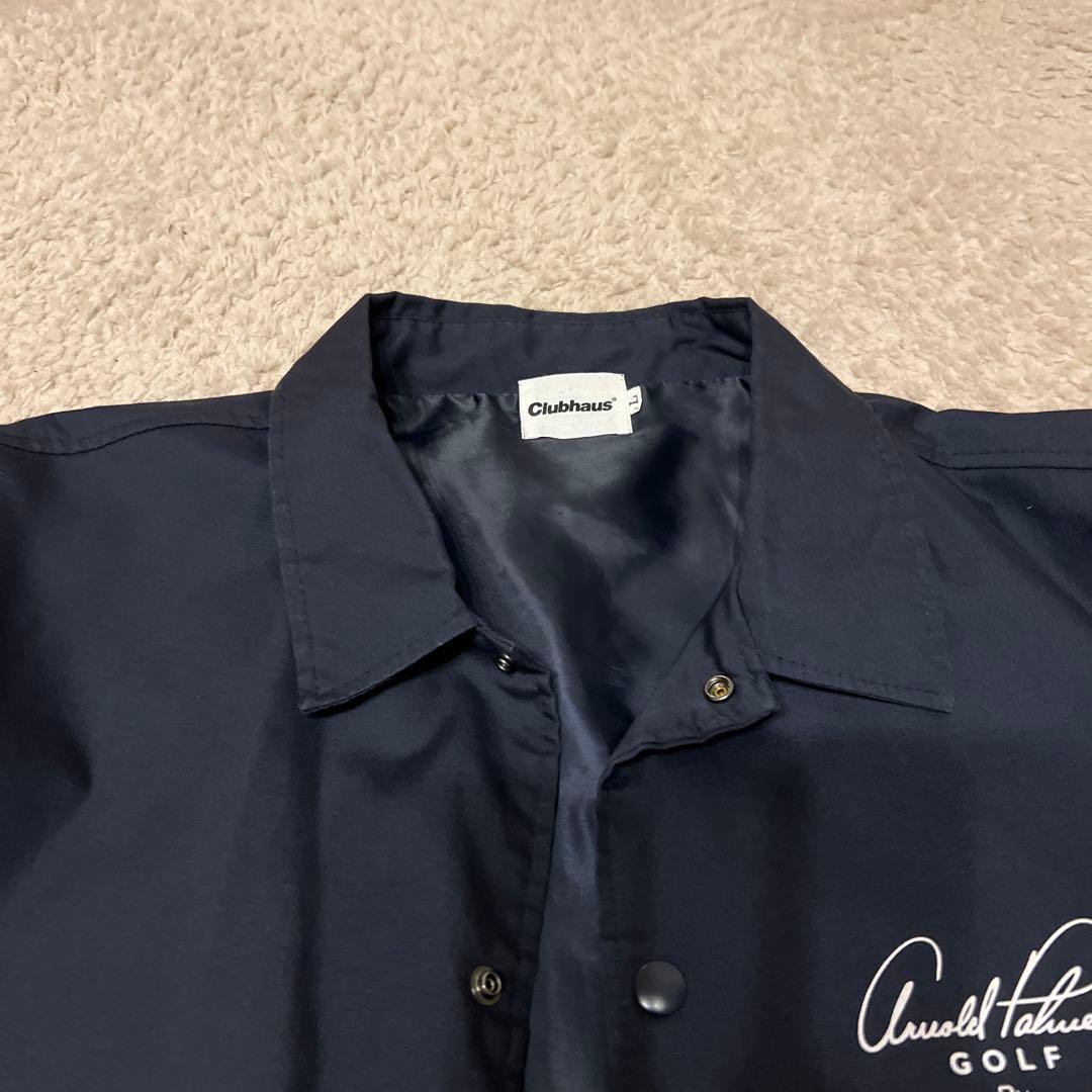 クラブハウス　アーノルドパーマー　コーチジャケット　ネイビーL