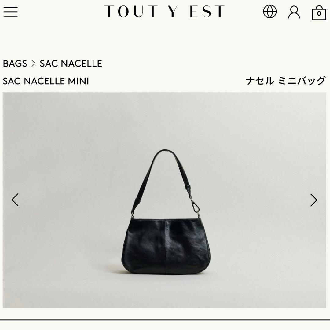 ❤︎TOUTYEST 美品！トゥティエ　ナセルミニバッグ　本革　1点のみ