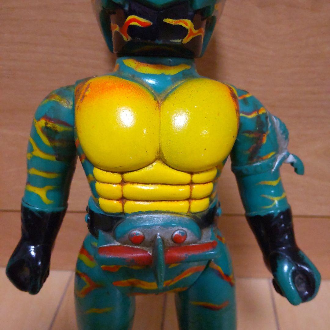 当時物☆アマゾン 仮面ライダー ソフビ フィギュア 旧バンダイ 石ノ森章太郎