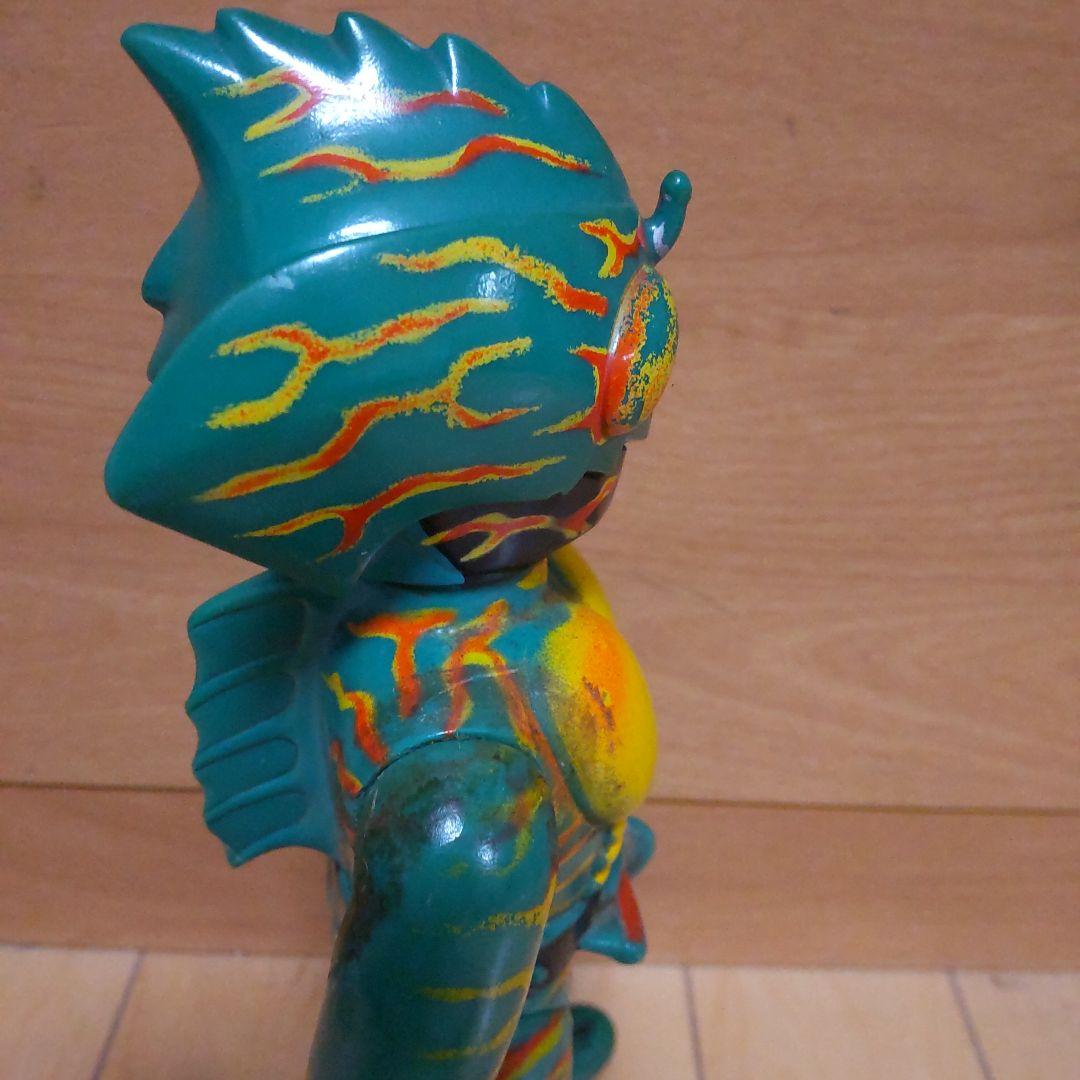 当時物☆アマゾン 仮面ライダー ソフビ フィギュア 旧バンダイ 石ノ森章太郎