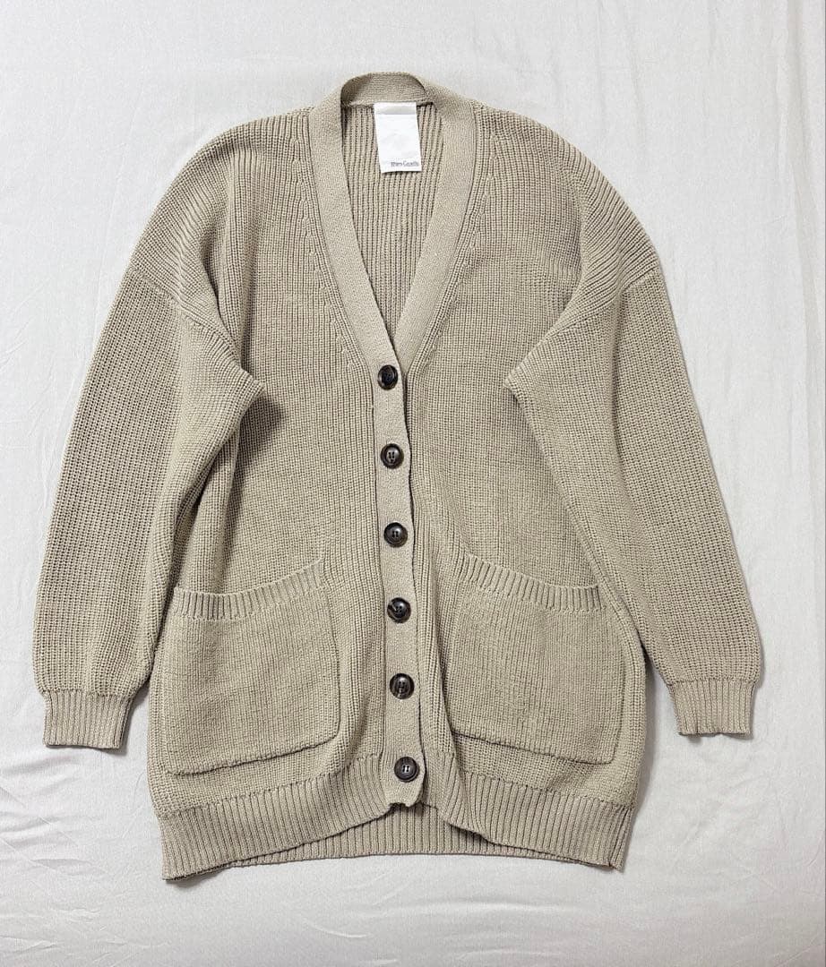 完売品✨オールシーズンWhim Gazette リネンニット　ビッグカーディガン