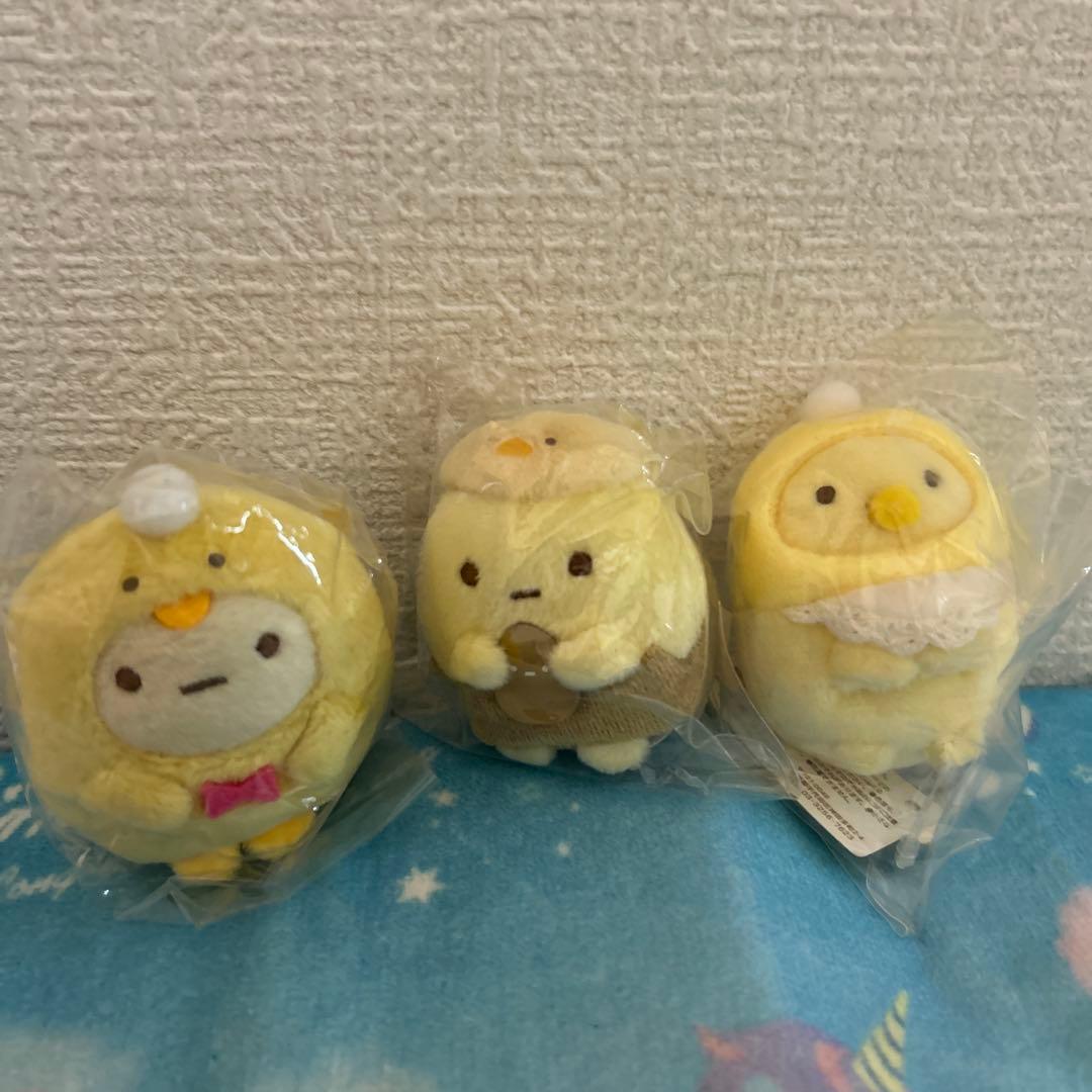 【新品】すみっコぐらし てのりぬいぐるみ たぴよこ セット