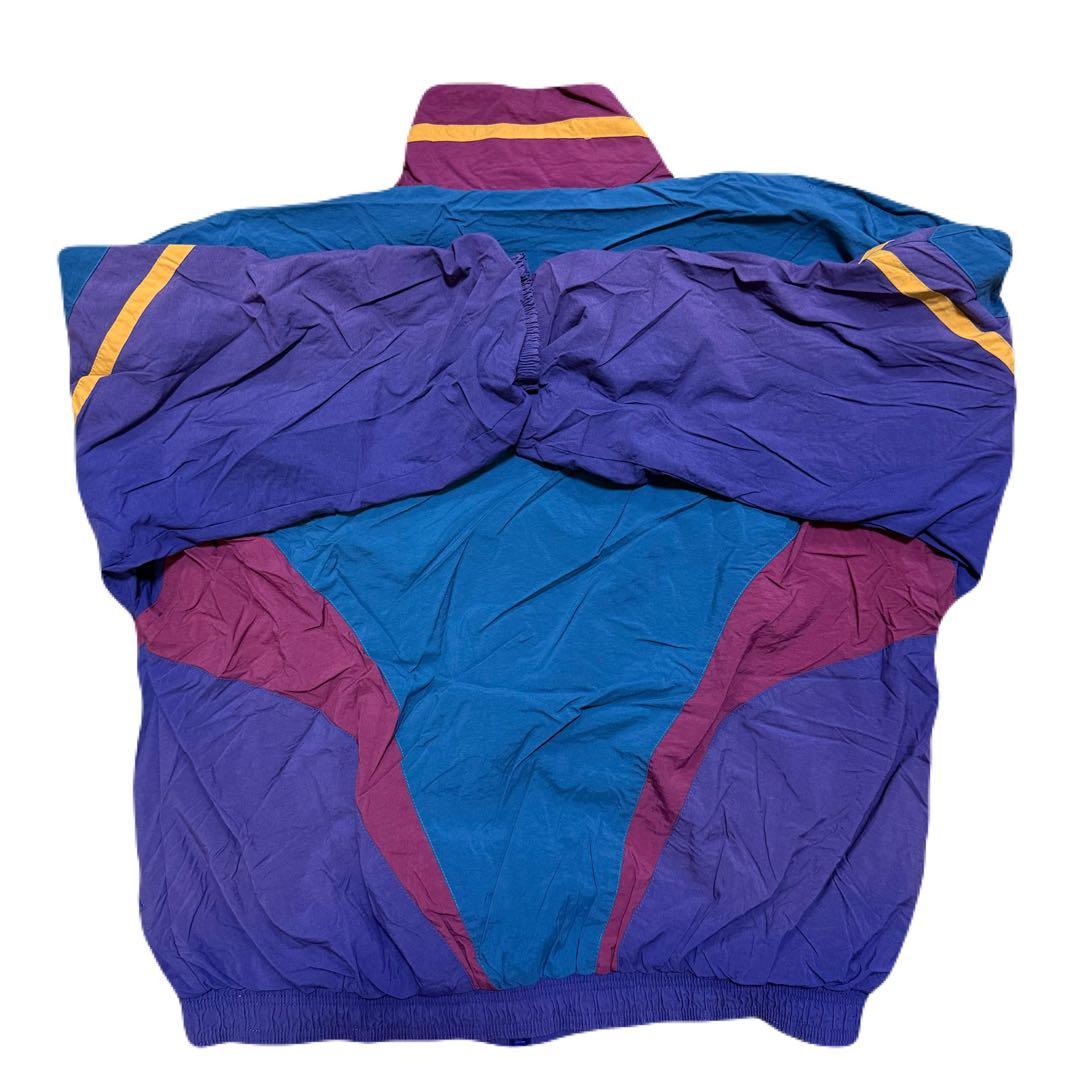 90s NIKE ナイロンジャケット ナイキ vintage 銀タグ 刺繍ロゴ