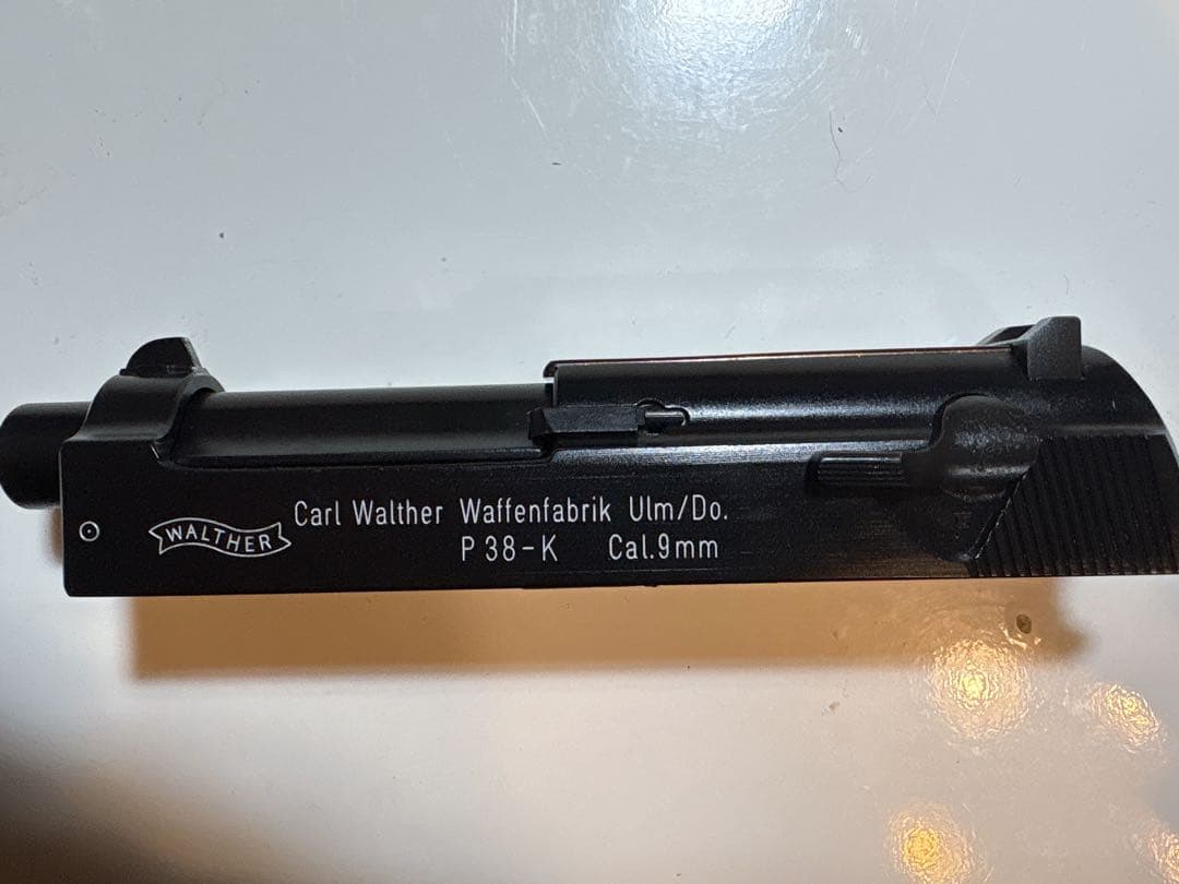 WALTHER P38-K サイレンサーモデル ブラック