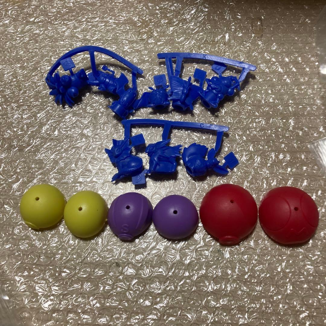 y*u様 ポケモンガチャ　塩ビ人形　消しゴムフィギュア フルコンプ　未切りあり