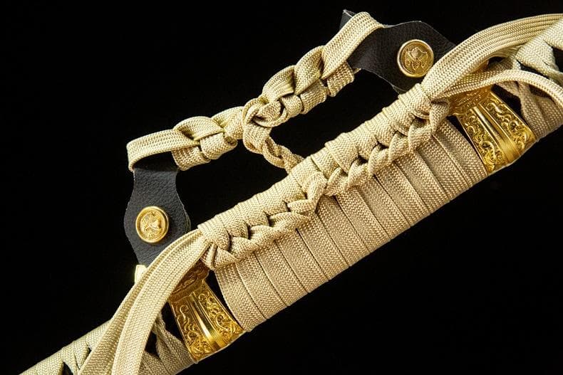 耀金太刀 日本刀 模造刀 居合刀 武士道 武蔵 鑑賞用 手鍛造打