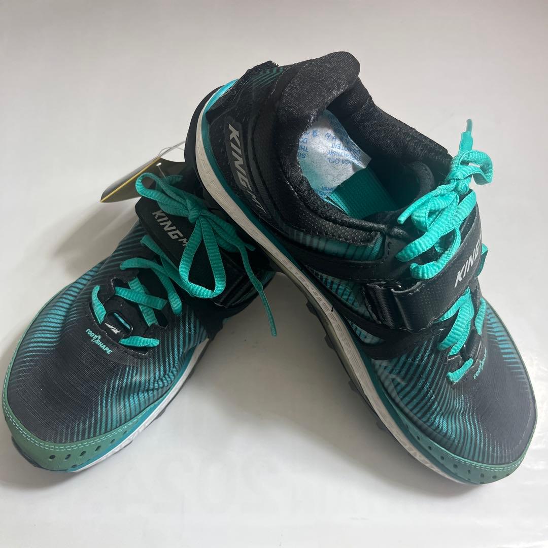 KING MT2 トレイルランニング　シューズ ブラック/ティール
