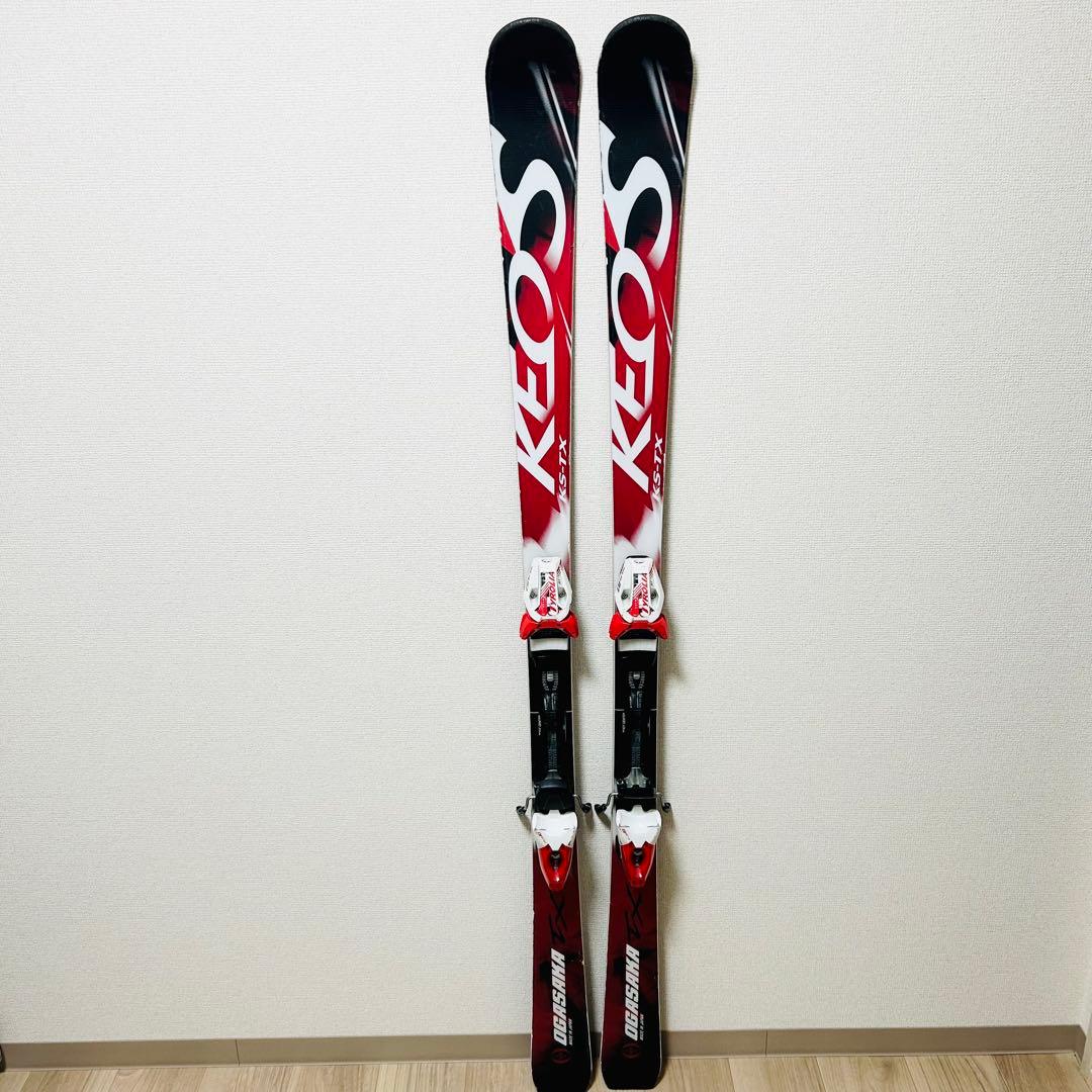 【美品】OGASAKA KEOS KS-TX 165cm チロリアビンディング付