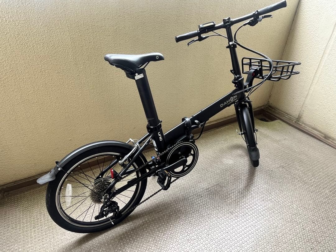 ダホン DAHON UNIO 折りたたみ電動自転車 ブラック