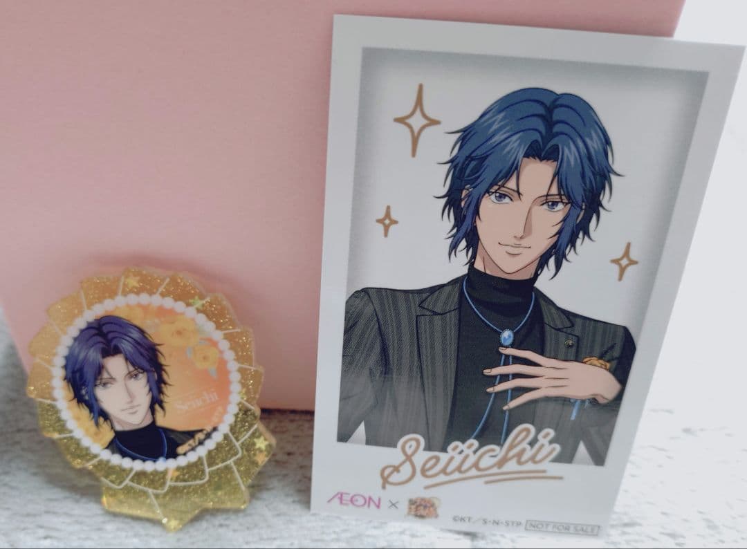 イオン　新テニスの王子様　アクリルスタンド　コースター　チェキ　ロゼット　幸村
