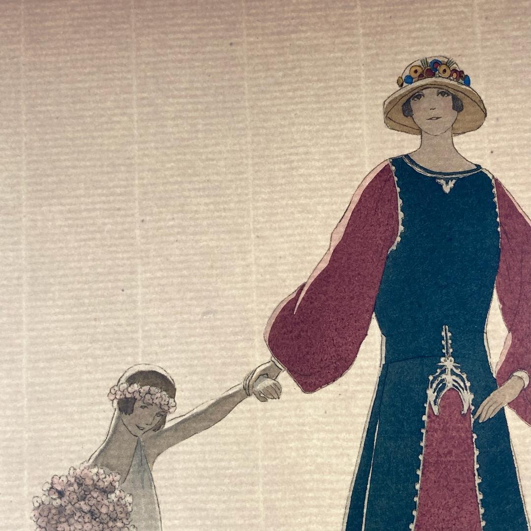 A.E.マルティ☆ファッションプレート『VOILA LE PRINTEMPS』