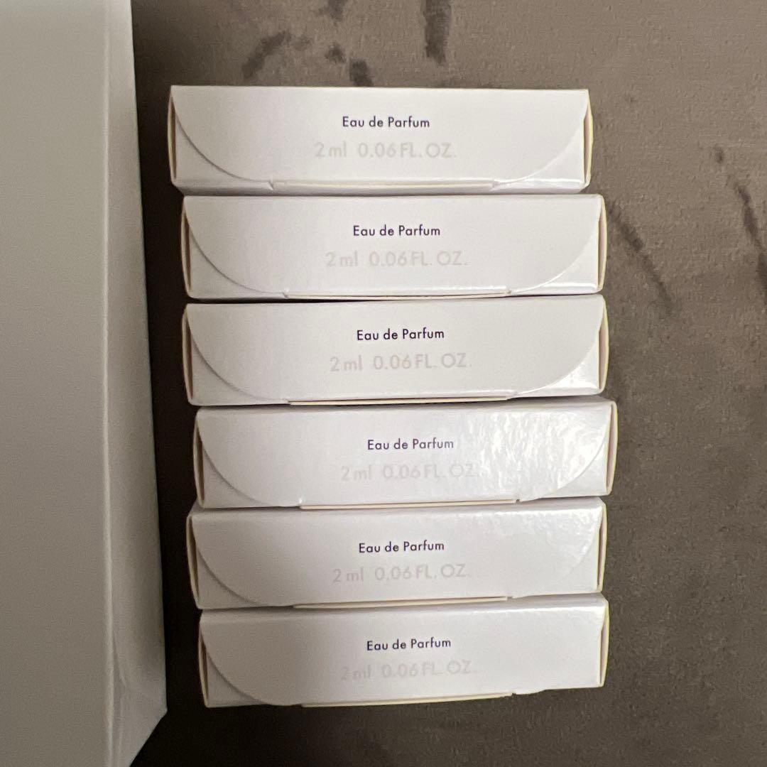 新品　ルイヴィトン　香水サンプル6本セット