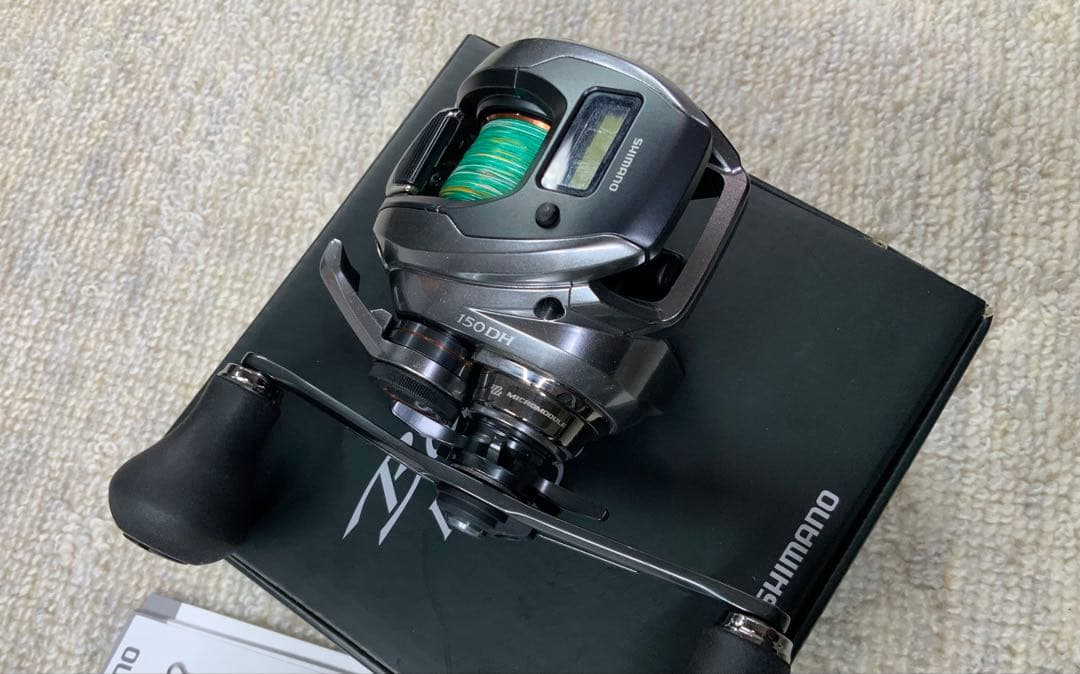 シマノ 24 バルケッタプレミアム 150DH (右巻き・ダブルハンドル)超美品