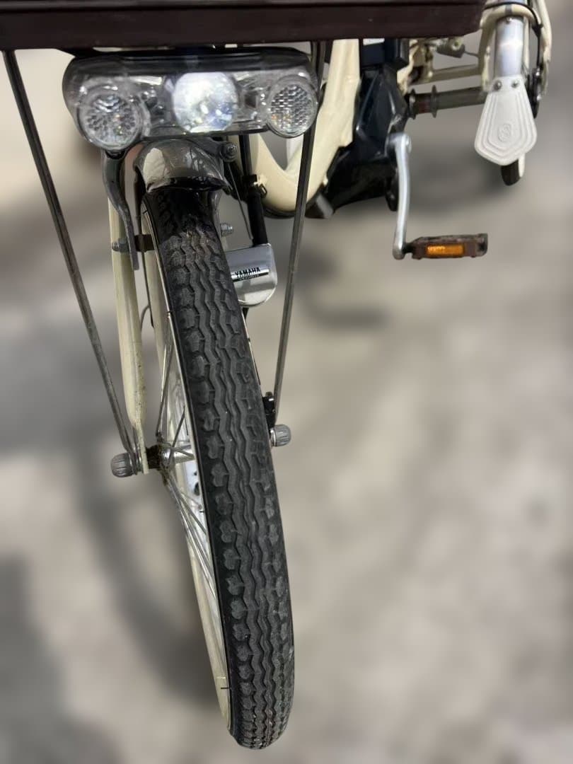 516 ヤマハ 電動アシスト三輪自転車　12.8ah