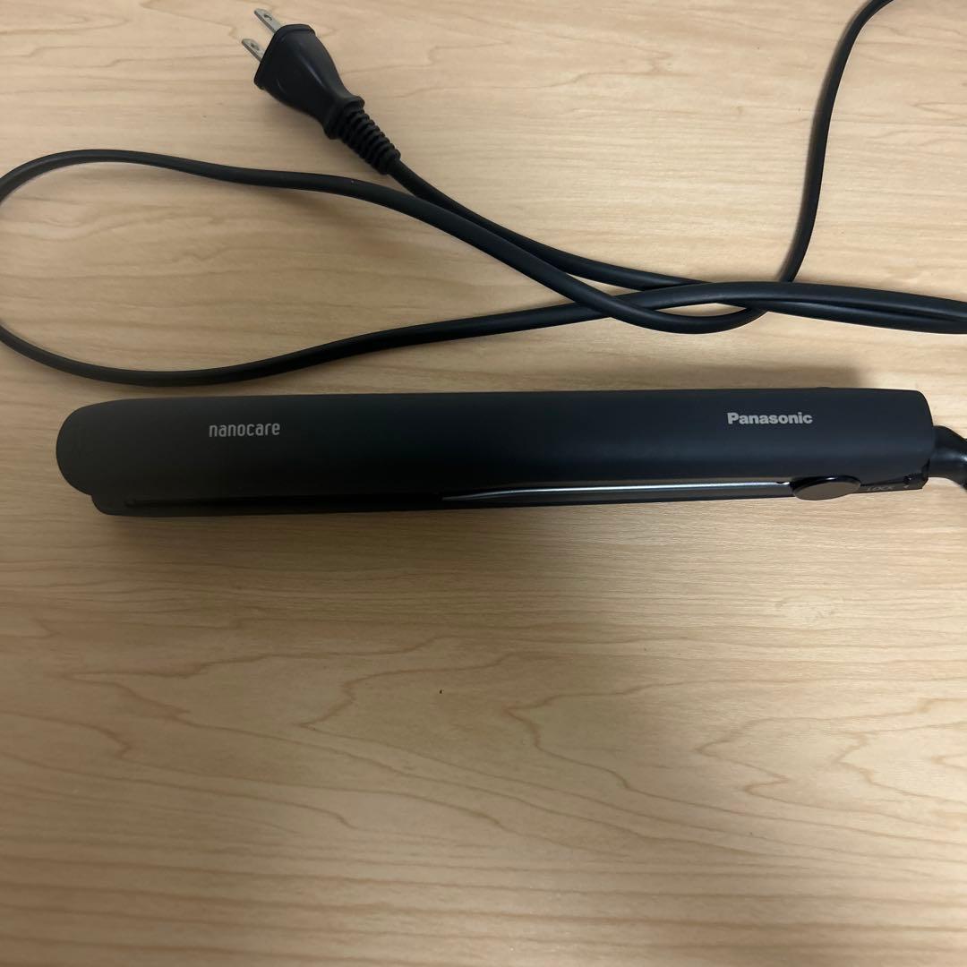 「ほぼ未使用」Panasonic ナノケア ヘアアイロン　EH-HS0J