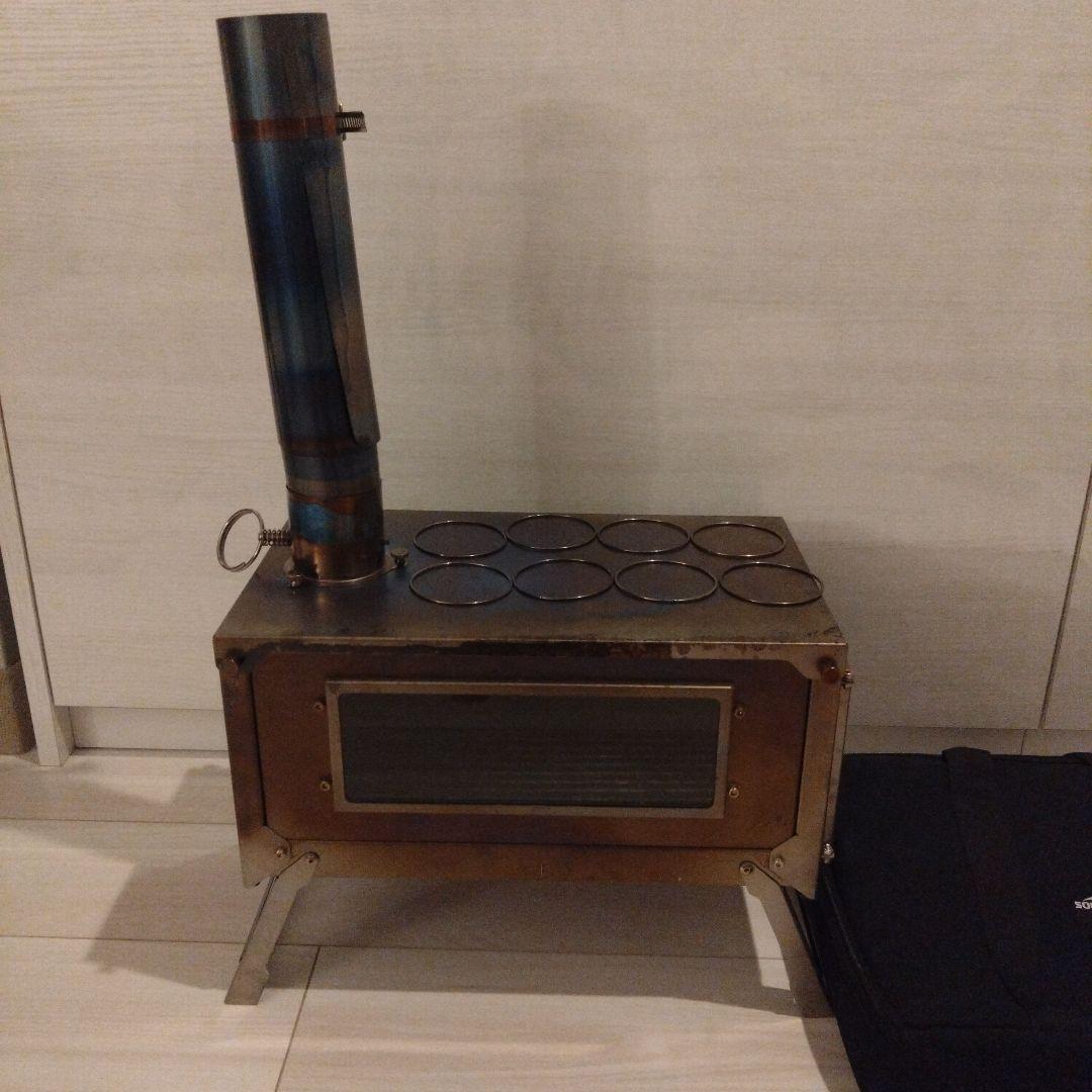 おまけ付き Soomloom チタン製 FIERY 二次燃焼　薪ストーブ