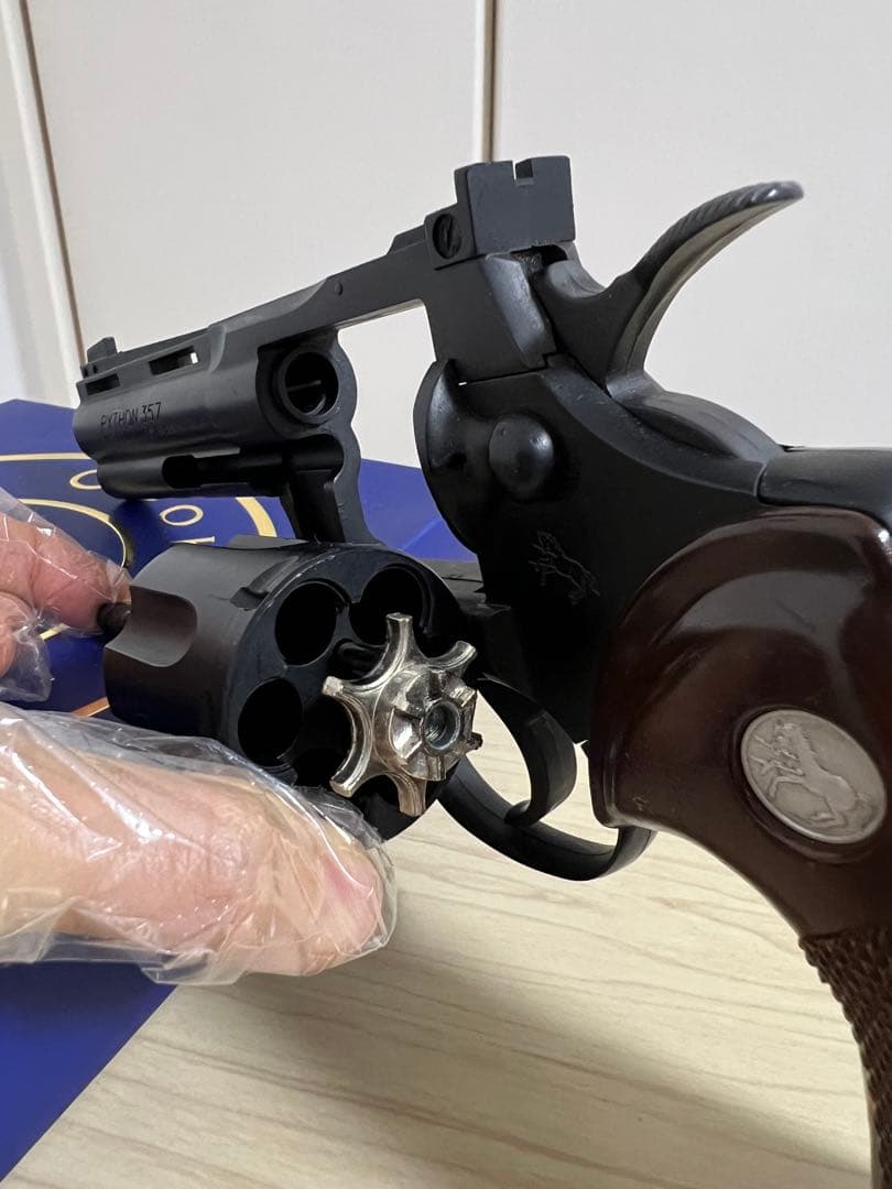 コクサイ製　パイソン357マグナム 樹脂製モデルガン　✨2/14まで✨