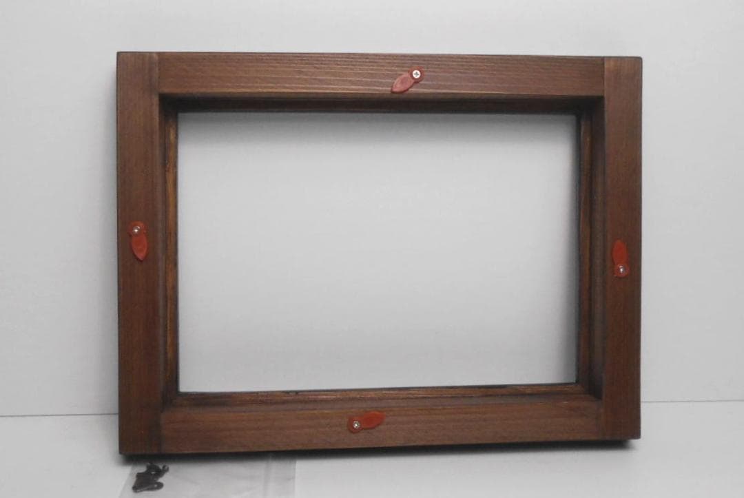 自作・手造り新品◆油絵SMサイズ用の木製額縁/ブラック