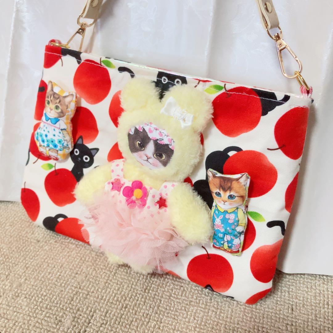 10点おまとめ　着ぐるみジョーズ君サコシュ　コヤンイサムチョン　三毛猫柄