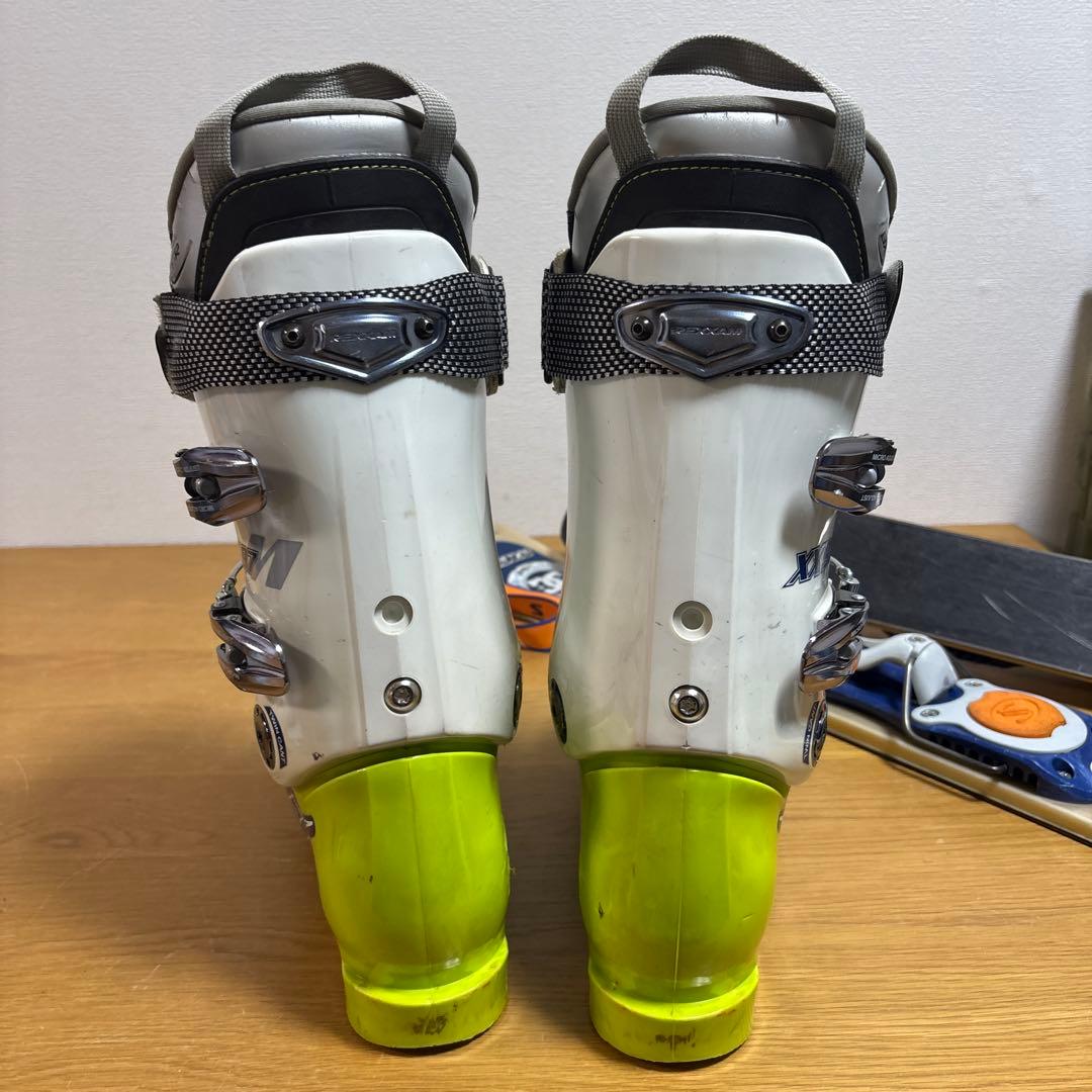 メンズ　ショートスキー　ファンスキーセット　Salomon 26cm ブーツ付