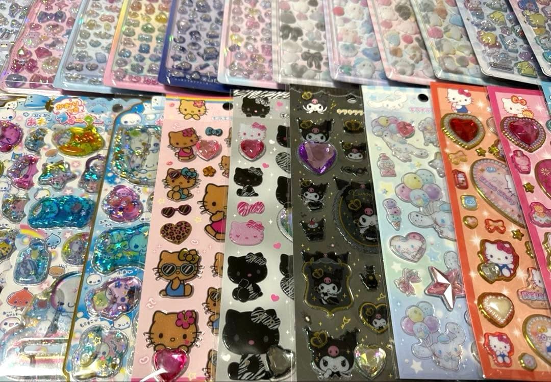 ボンボンドロップ等　シールまとめ売り【82点】