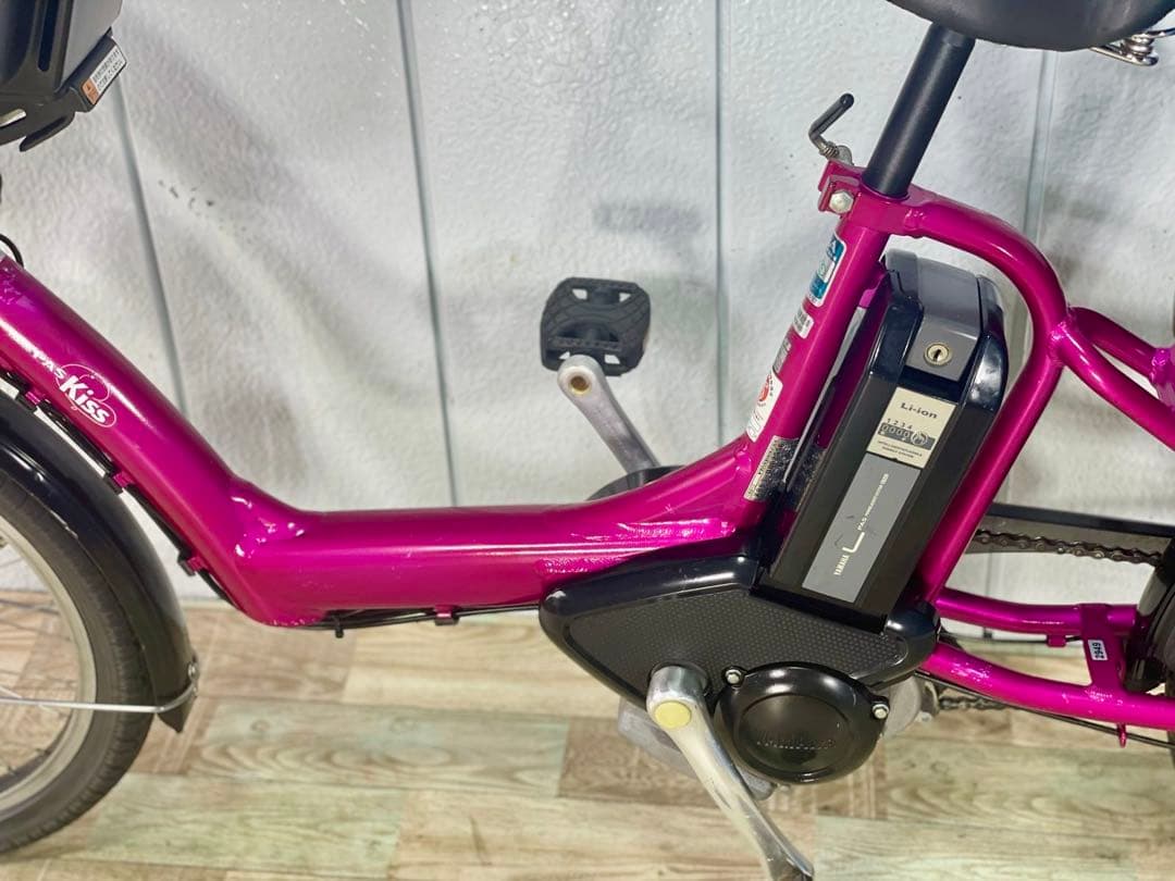 2949ヤマハ8.9アンペア3人乗り対応20インチ子供乗せ　電動アシスト自転車