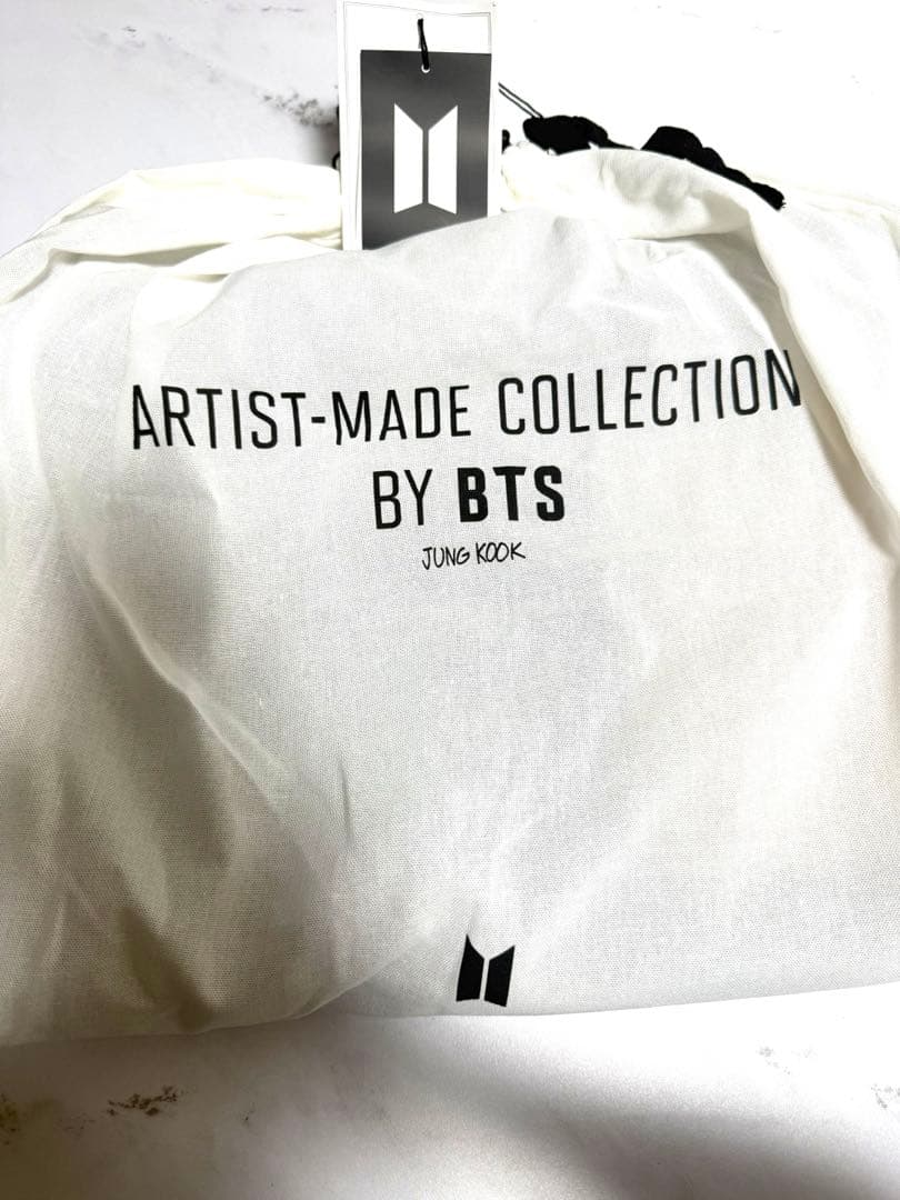 【新品・未使用】BTS アーティストメイド 　ジョングク フーディ L ブラック