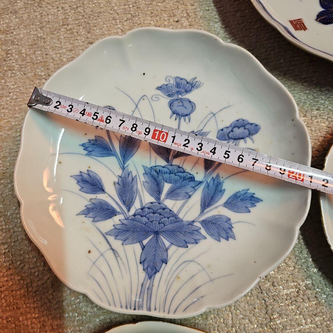 江戸後期から幕末明治の伊万里皿 合計6枚