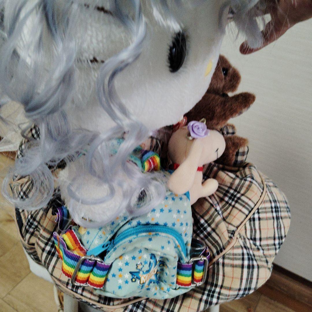 hello Kitty Sanrio 手作りプラッシュドール 王冠付き