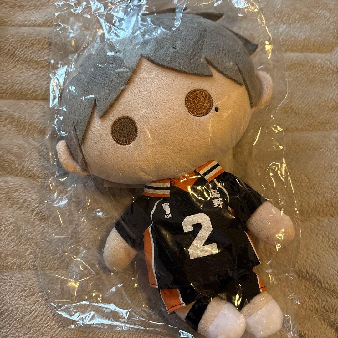 ハイキュー！！　菅原孝支　ぬいぐるみペンポーチ　マスコット