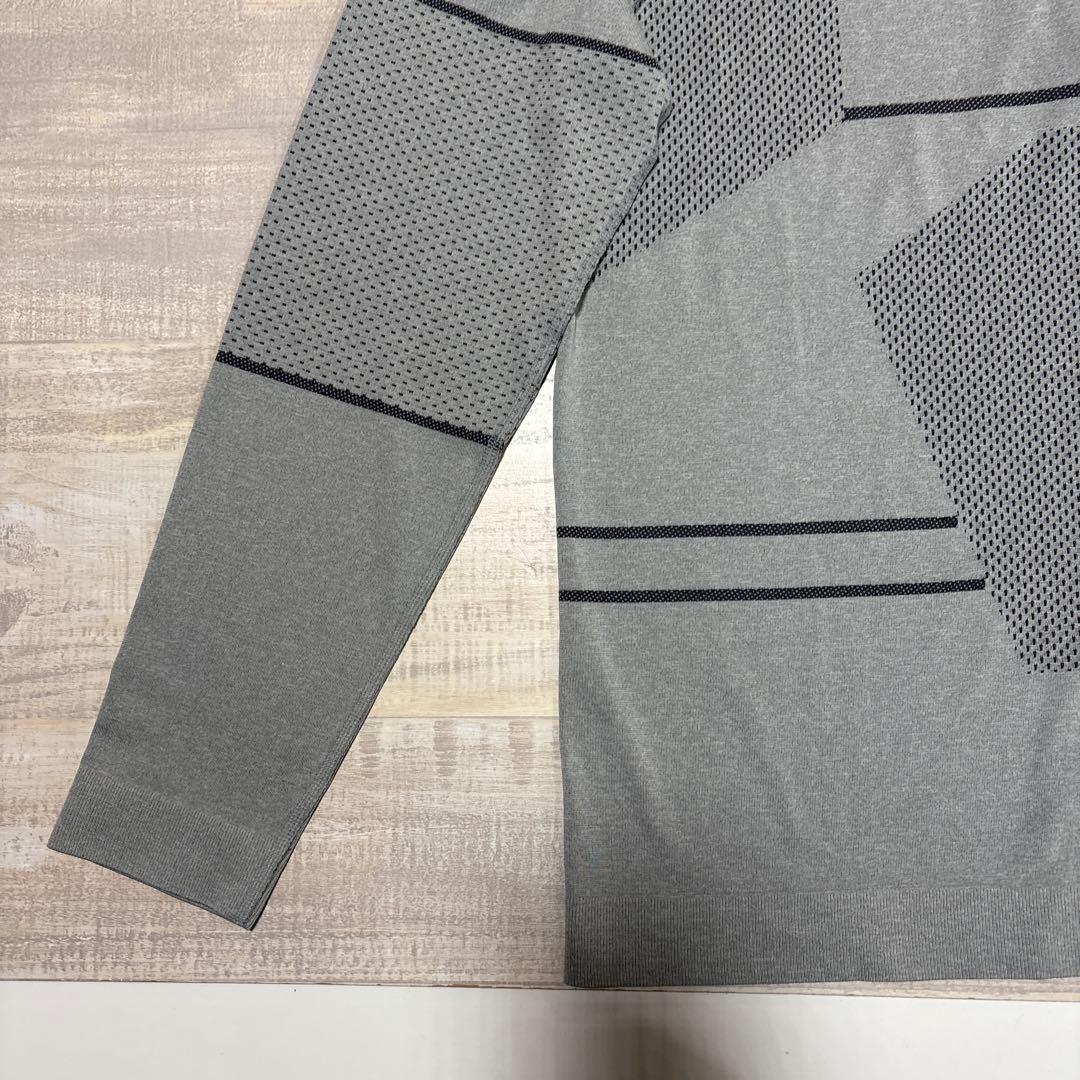 J.リンドバーグ★ビッグロゴ★薄手ストレッチ★ハーフジップ【メンズ サイズL】