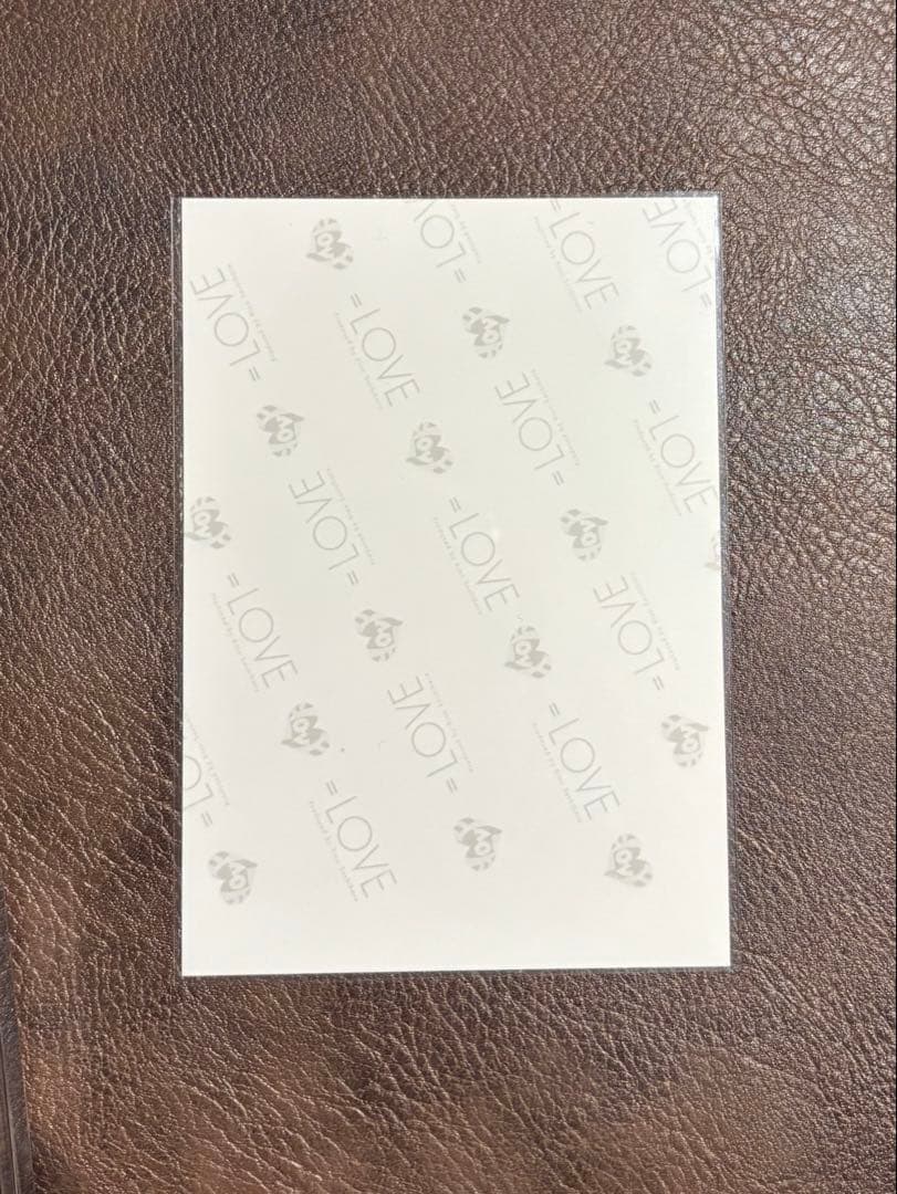 ＝LOVE 野口衣織 直筆　ズッ友案件