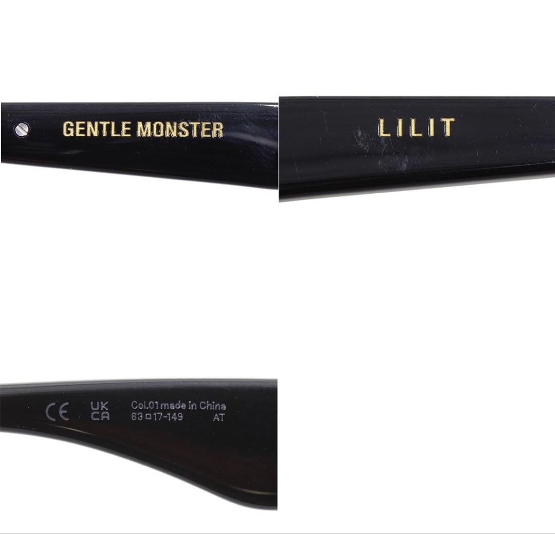 R2746 美品 ジェントルモンスター LILIT 01 スクエア サングラス