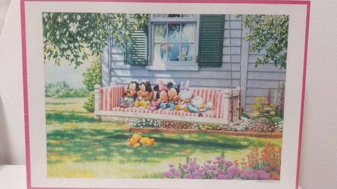 ○未開封○レア品 ディズニージグソーパズル　昼下がりの天使　1000ピース